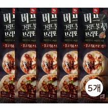 천일 브리또 한성 롤피자 피자 롤피자스틱, 5봉, 1.천일 비프 불고기 브리또 120g