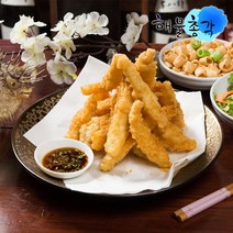 해물총각 튀김용오징어 손질 대왕오징어 튀김채1kg, 1개
