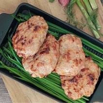 [올품축산] 국내산 한돈 육즙가득 수제 떡갈비 500g (125g*4), 4개