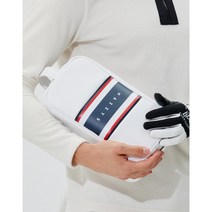 헤지스 골프 Online Limited화이트 트리컬러 투웨이 파우치 HUBA2F901OW 330251