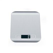 전자 저울 디지털 주방 10kg 5kg 정밀 식품 요리 및 베이킹 측정 도구 스테인레스 스틸, [03] 10kg 1g White