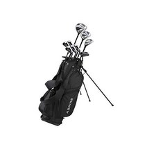 Aspire XD1 남성 컴플리트 골프 클럽 패키지 세트에는 티타늄 드라이버 S.S. 페어웨이 하이브리드 6-PW 아이언 퍼터 가방 3 H/C 오른손 - 블루 사이즈 선택!, Right, Right