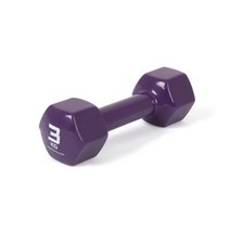 아이워너 PVC 컬러 아령 0.5kg.1kg.1.5kg.2kg.3kg 미용아령 편안한 손잡이 여성아령, 3kg