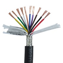 전선관 전선탈피기 전선 차폐 케이블 TRVVP 내열성 트레일러 와이어 24 22 20 18 17 15 13AWG 2 3 4 5 6 7 8 10 12 16 PVC 절연 코어, [06] 15AWG 1.5mm2, [05] 6 Cores 1Meter