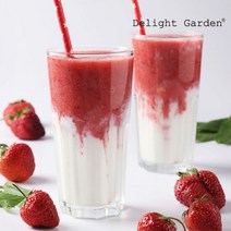 딜라잇가든 [딜라잇가든] 딸기퐁당 딸기청 딸기 라떼 스무디 에이드 만들기 1kg, 단품없음, 1000g