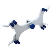 실험뷰렛클램프 화학뷰렛클램프 알루미늄 금속 고무 안정적 튼튼한 실험실, 단일옵션