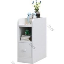 좁은 침대 서랍장 얇은 협탁 미니 틈새 테이블 침실 20cm 25cm 30cm, AV