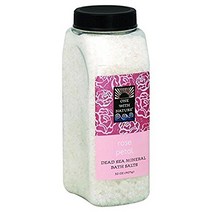 One with Nature 100% 퓨어 데드 씨 미네랄 배스 솔트, 907g, 1개, Rose Petal