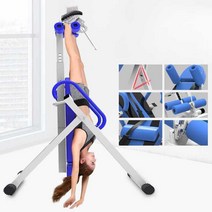 꺼꾸리 거꾸로매달리기 거꾸리운동기구 홈짐 가정용 헬스 요가 스트레칭, 01 기본 모델 (블루)