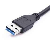 배터리 카메라용 밧데리 Universa-USB 3.0 유형 A 수-암 연장 데이터 동기화 케이블 코드 M/F 컴퓨터 PC, [01] Black, [05] 1.8m
