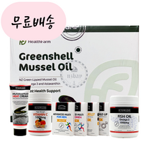 홍박스 헬스팜 그린쉘 뉴질랜드초록홍합오일 13750 200캡슐 구매대행, 1개, 200개