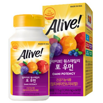 얼라이브 멀티비타민 원스데일리 포 우먼 여성멀티비타민 60정