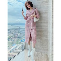 트위드자켓 핸드메이드 숏자켓 반 코트 키작녀 미우코 펄감 트위드 더블버튼 트렌치 여성복