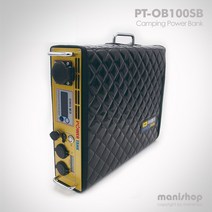 파워탱크 PT-OB080SB 대용량 파워뱅크 12V 220V 겸용 차박 캠핑용, 파워탱크 파워뱅크 PT-OB100SB