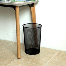 철제 휴지통 쓰레기통 분리수거함, 쿠팡 블랙(대)