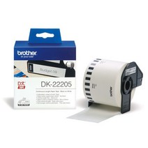 브라더 브라더정품 DK-22205_62mm×30.48m 연속라벨_라벨테이프, 상세 설명 참조, 1개