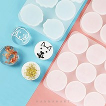 레진 실리콘 몰드 HM-36호 강아지 그립톡 장식