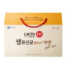 종근당건강 락토핏 생유산균 플러스 아연 선물세트 2000mgx60포x3, 3통, 2000mg