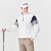 클리블랜드 3컬러믹스 우븐저지 남성 아노락 바람막이 (CGMJK31101), WH
