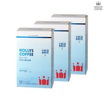 할리스(Hollys) 아이스 콜드브루 2.2g 30개, 10개입, 3개