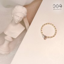 364days 925실버 11월 탄생석 반지 크리스탈 토파즈반지 비즈반지 기념일 친구 생일선물 우정반지 행운반지 사이즈 선택가능
