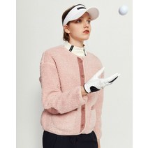 21FW [populet]핑크 단색 양털 긴팔점퍼 WWJU1D974P1