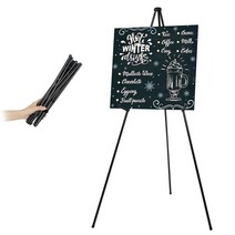 전문가용이젤 이젤화판 책상용이젤 그림거치대 쉬운 접는 예술가 그림 이젤 삼각대 스탠드, 스타일