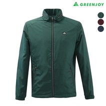 그린조이 남성 전략 프린트 점퍼