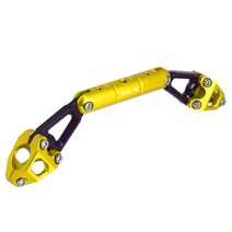 pcx튜닝용품 혼다pcx pcx125 혼다 오토바이 조정 가능한 다기능 크로스바 핸들 바 밸런스 액세서리 PCX 12, 01 금