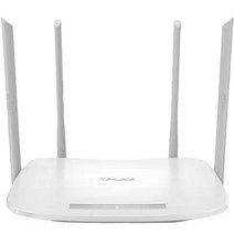 ANKRIC 유무선 인터넷 공유기 4 안테나 이중 주파수 무선 라우터 5G 네트워크 와이파이 고속 기가비트 파이버는 벽을 통해 5600 만 안정적으로 할 수 있습니다. 인터넷공유기, 하얀색