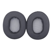 1p 교체 소프트 스폰지 폼 이어 패드 쿠션 커버 이어 패드 소니 MDR-1A 1ADAC 헤드폰 헤드셋 액세서리, 검은색