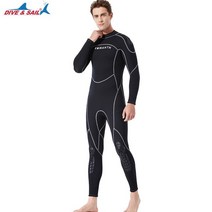 다이빙 & 항해 3MM 프렌 잠수복 수중 사냥 정장 남성 따뜻한 닫기 바디 WS-19493, 03 XL