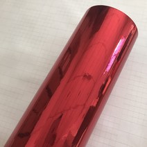 수전사필름 자동차 랩핑지 실버 미러 크롬 전기 도금 비닐 자동차 포장 호일 데칼 오토바이 장식 멤브레인, 02 Red_03 30cm x 152cm