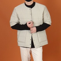 우기브로 WRI 남자 빅사이즈 퀼팅 반팔 패딩