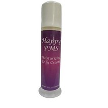 해피 pms 천연 프로게스테론 모이스춰라이징 바디 크림 식물 유래 생체 동일 호르몬 밸런싱 for pms 증상 완화 2oz 펌프 크루얼티 프리 크림