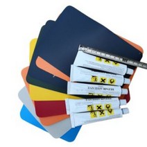 고무 보트 수리 키트 튜브 특수 접착제 2개 PVC 패치 8장, 색상랜덤
