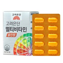 고려은단 멀티비타민 올인원 종합비타민영양제 60정, 멀티비타민 올인원 이지 120정 (, 쇼핑백 O