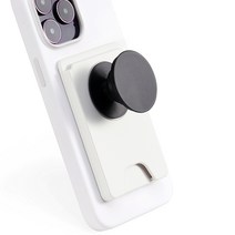 갤러플 맥세이프 스마트톡 몬스터 카드지갑, 화이트