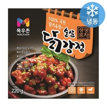 목우촌 순살 닭강정 220g 국내산 닭 치킨 간식 술안주, 1팩, 220ml