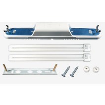 220V 삼파장 36W PL등기구 일자등 스키등 천장 형광등기구, 일자등기구만(형광램프별도)