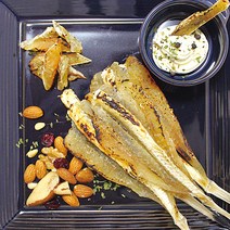 국산 꼬리아귀포 300g 통순살 건어물간식 아구포, 1개