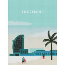 하모니아트 보석십자수 30x40 바르셀로나, 신박장터쿠팡 24. 어린왕자2