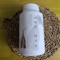 껍질을 깎아서 만든 안동 마가루 참마분말 참마가루 500g, 1통