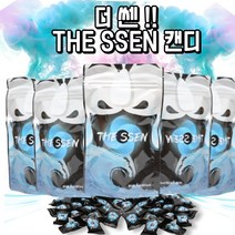 더쎈캔디 졸음방지 입에 넣자마자 시원해지는 코와 속이 뻥 뚫리는 목캔디 사탕 5봉지, 100개, 3.5g