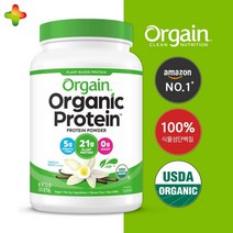 올게인 오가닉 플랜트베이스 프로틴파우더 바닐라맛, 920g, 5개, 920g, 5개