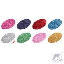 VEDANA 글리터펠트 실버 칼라펠트지