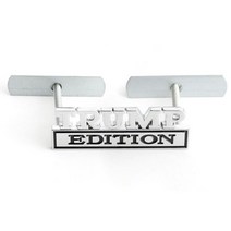 자동차엠블럼 이니셜 트럼프 에디션 엠블럼 배지 자동차 스티커 패트리어트 컴퍼스 레니게이드 포드 F150, 10 Trump Grille8