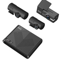 블랙앤 급발진 페달 블랙박스 3채널 전방 후방 페달 64G 스마트폰 연동 FHD 국산, 페달+전방+후방 3채널, 자가장착, GPS미포함