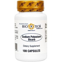 생명 공학 Pharmacal 나트륨 / 칼륨 중탄산-100 번호