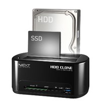 넥스트 NEXT-659CCU3 하드복사기 외장하드 카드리더기 2Bay 도킹스테이션 외장 케이스-3.5인치, 선택없음